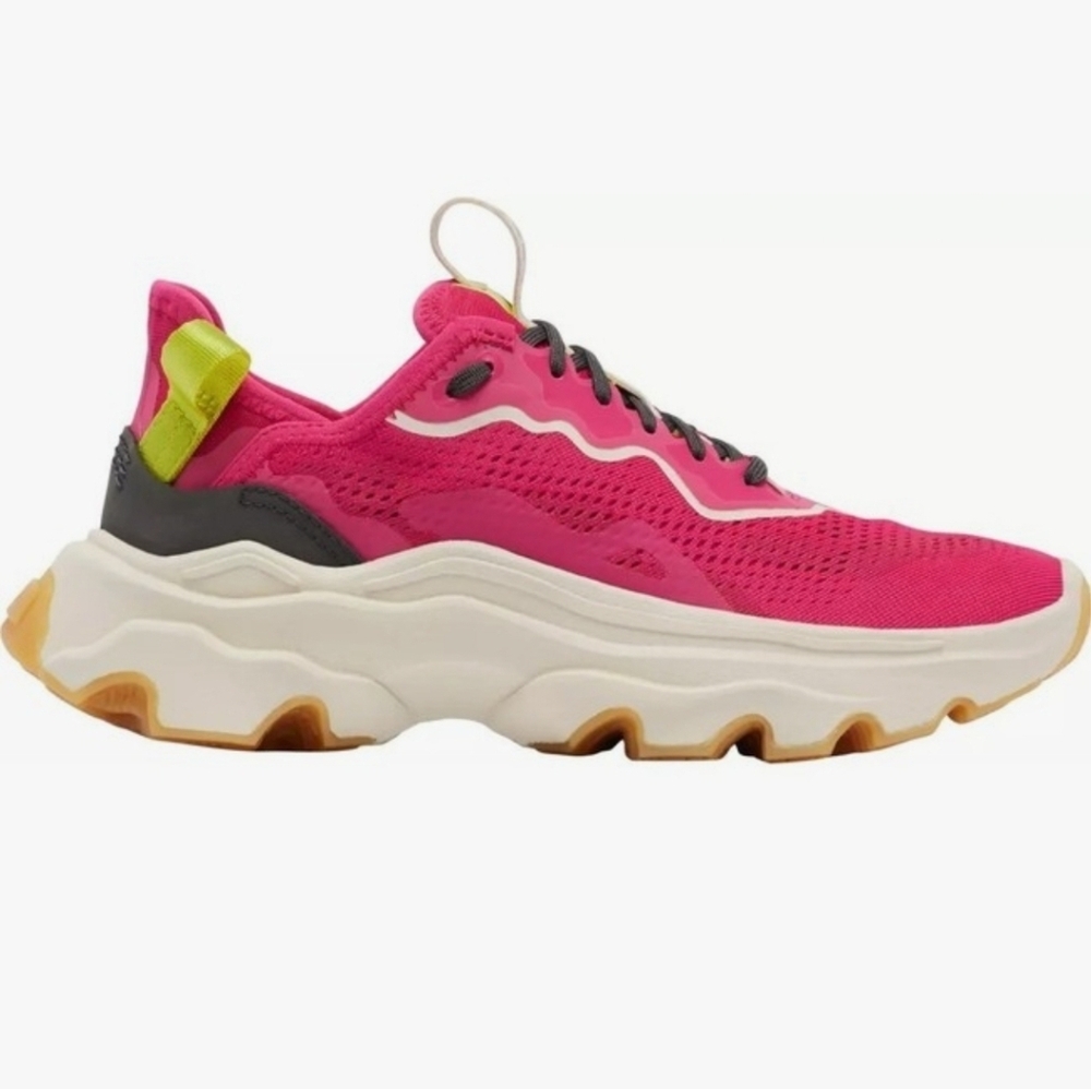 Sorel Women's Kinetic Breakthru Day Lace Pink Chalk Sneaker - Picture 6 of 7